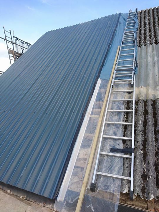 Roof removal and Re-roofing